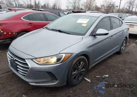 2017 Hyundai Elantra Se из США, поврежденный, VIN 5NPD84LF1HH114234